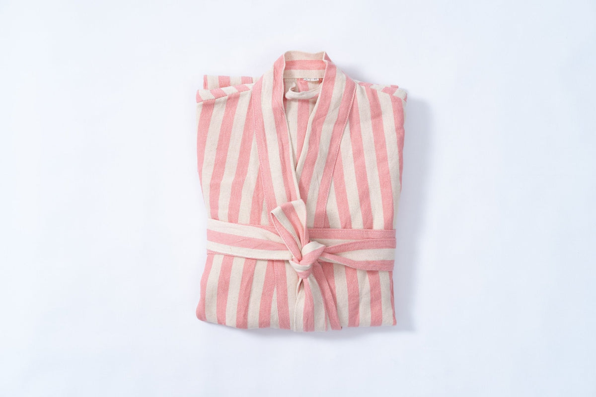 Girit Pink Robe - Aware House - Eastern Woven -