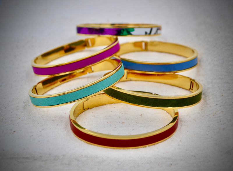 Bold Leather Bracelets-zoom-