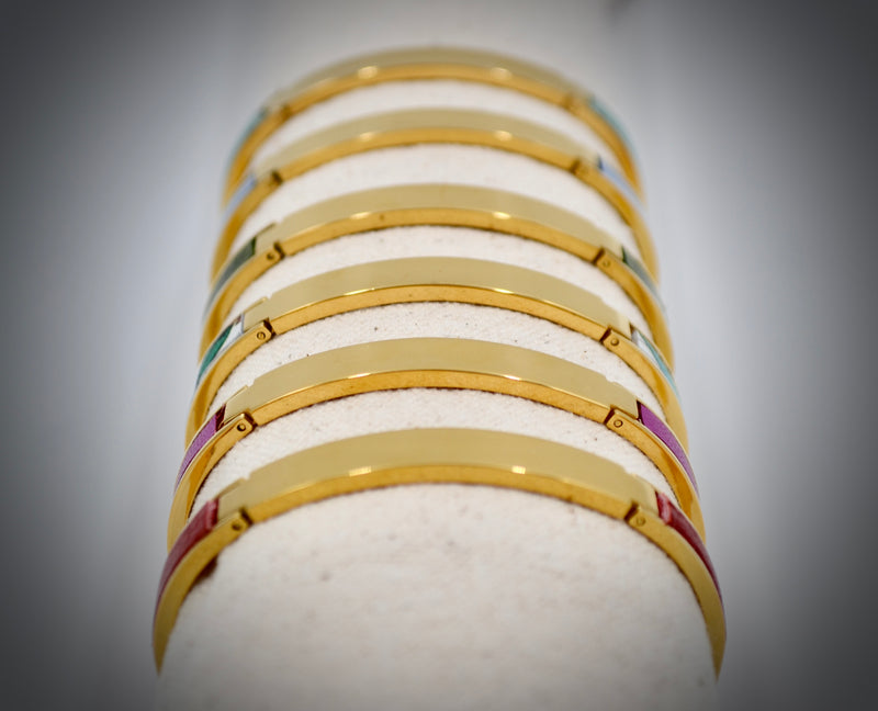 Bold Leather Bracelets-zoom-