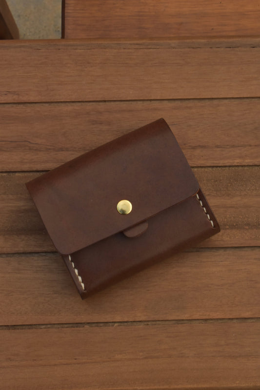 Double Gusset Snap Wallet