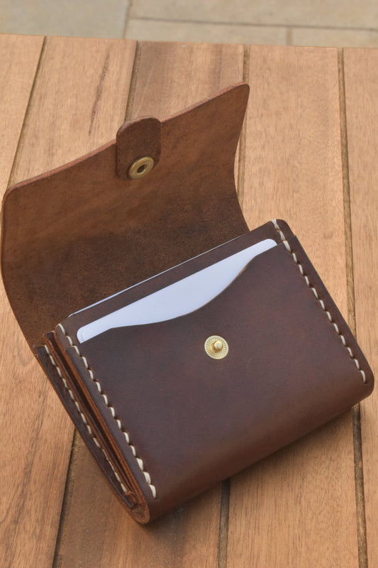 Double Gusset Snap Wallet