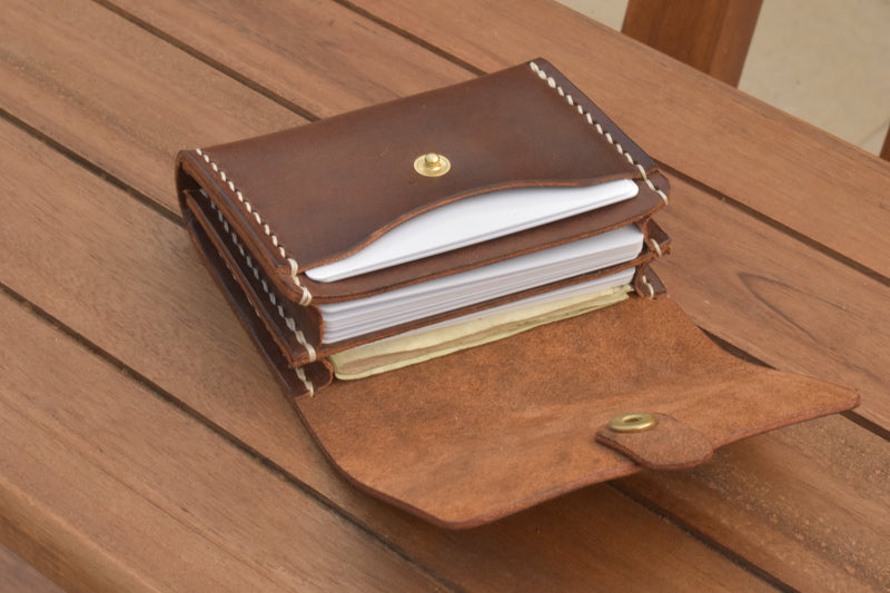 Double Gusset Snap Wallet-zoom-