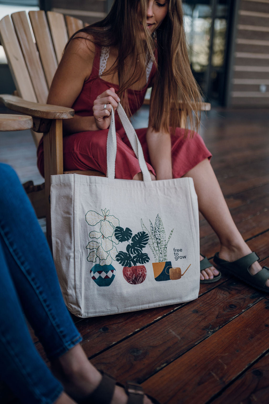 Free to Grow Houseplant Tote Bag