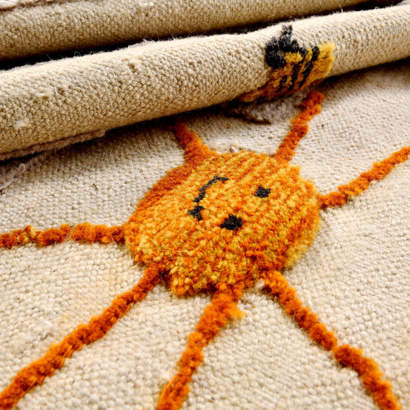 Labyrinth Kids Rug | Handmade Wool Rug for Nursery, Playrooms & Children’s Rooms-zoom-