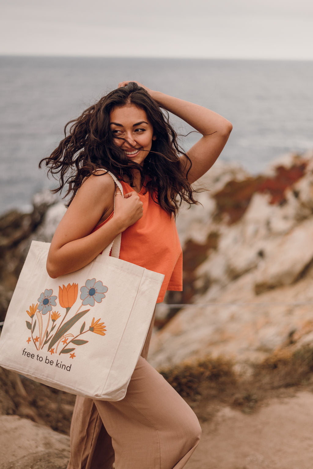 Free to Be Kind Tote Bag-3