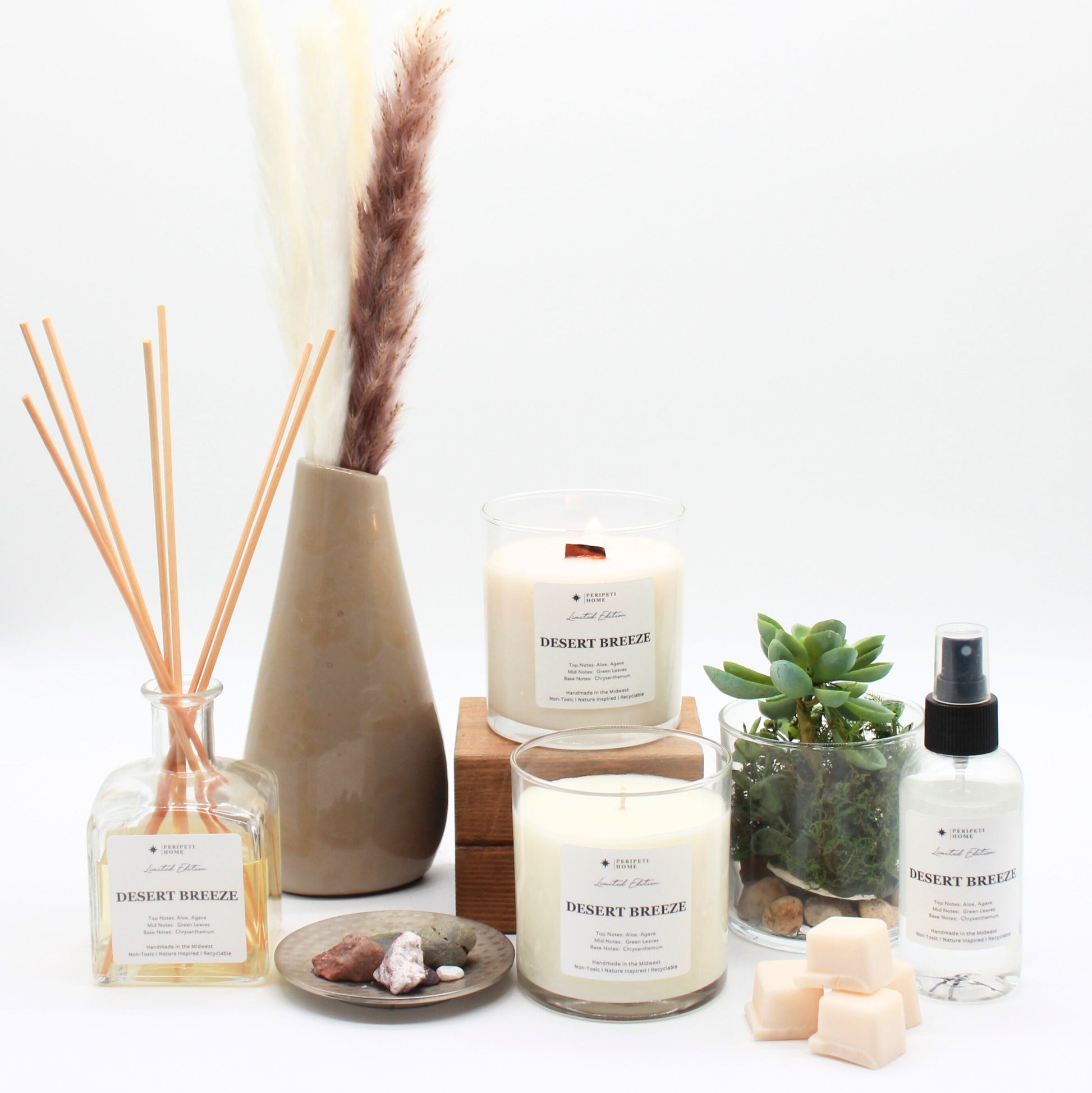 Desert Breeze Candle, Wax Melt, Diffuser & Room Spray-6