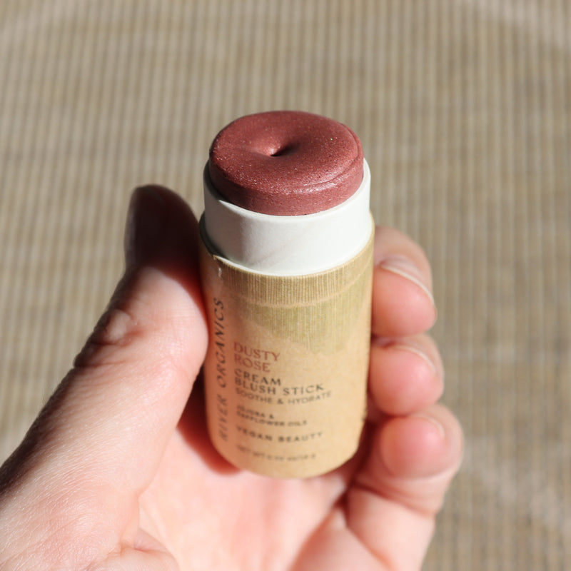 Creamy Vegan Blush Stick Dusty Rose-zoom-