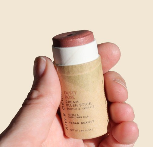 Creamy Vegan Blush Stick Dusty Rose-zoom-5