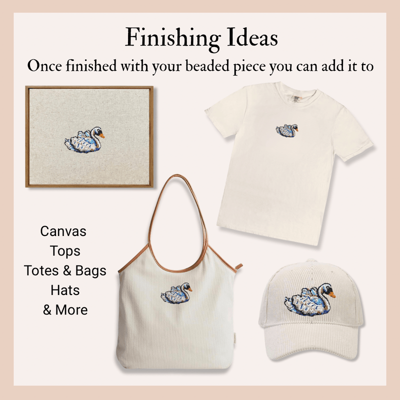Swan Beaded Art Kit-zoom-