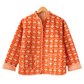 The Charlotte Jacket in Orange Marigold