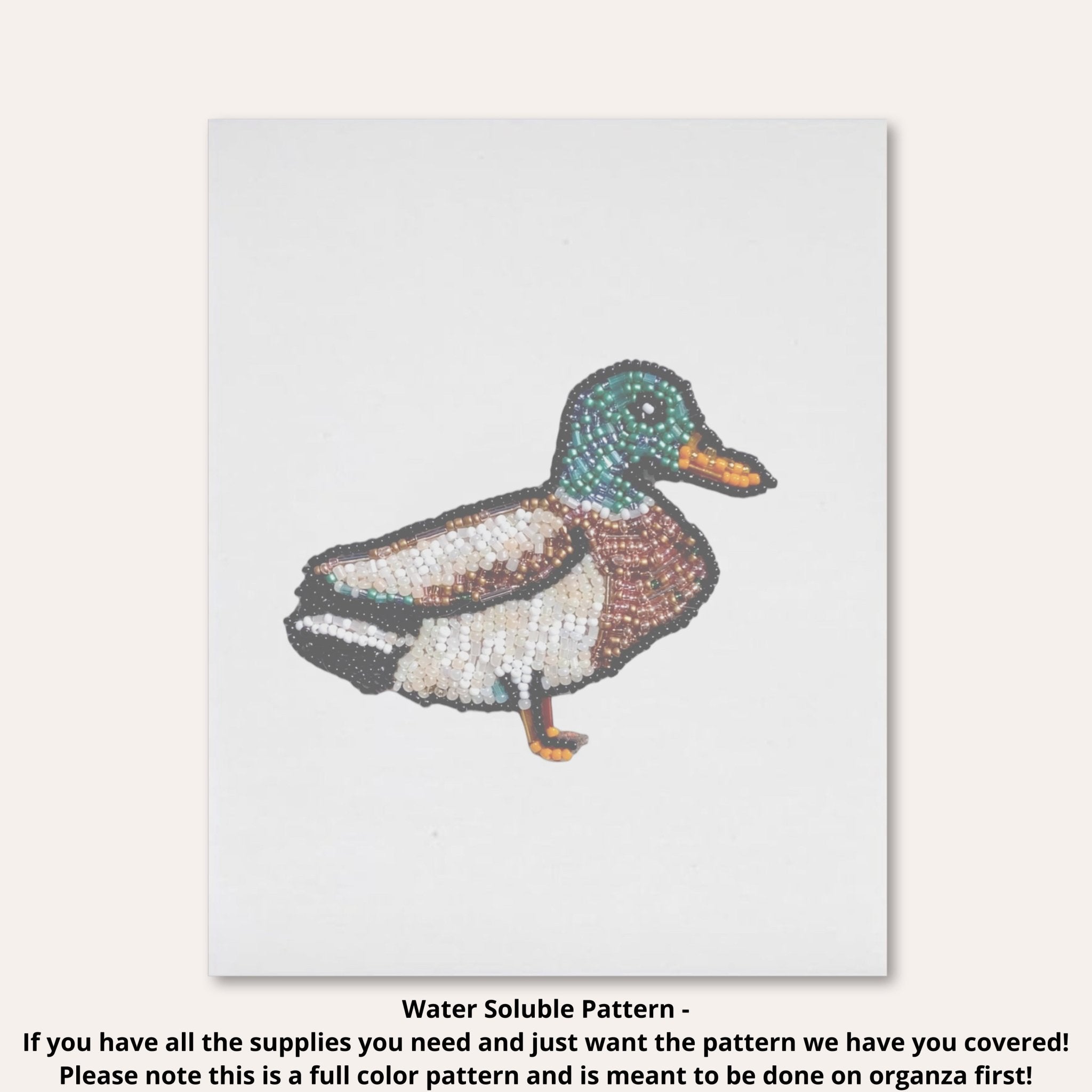 Mallard Beaded Art Kit - Aware House