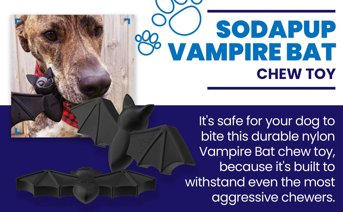 Vampire Bat Nylon Dog Chew Toy for Aggressive Chewers | USA Made & FDA Compliant-zoom-6