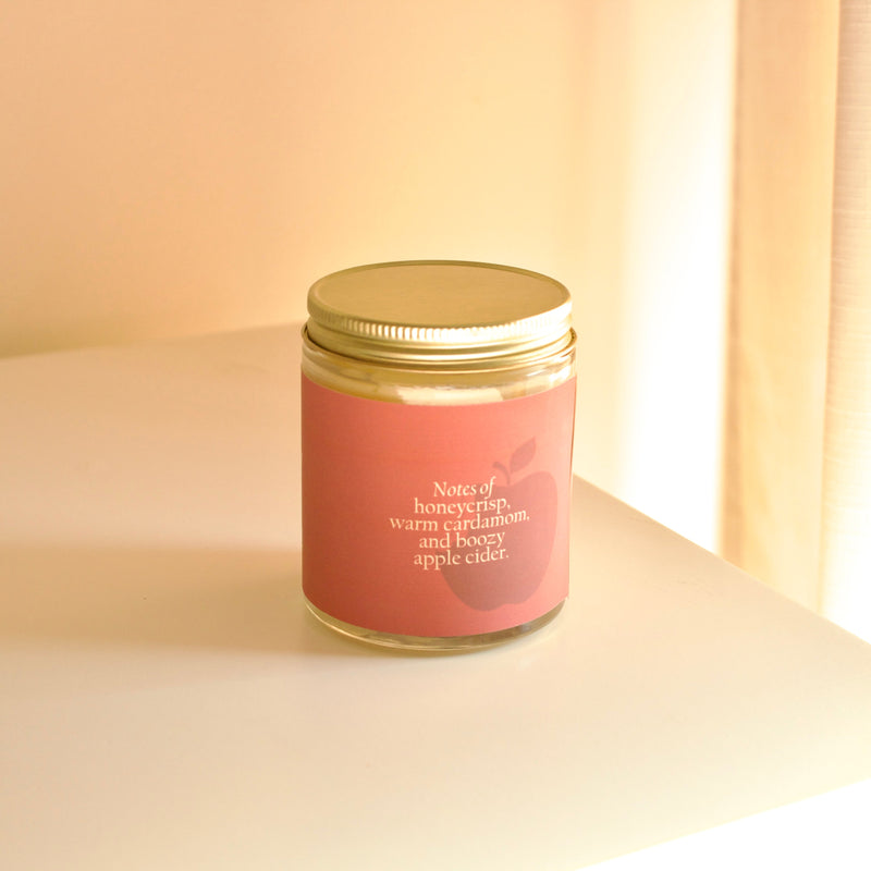 A Forbidden Orchard Beeswax Candle-zoom-