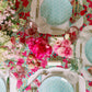 Slate Blue Ivy Manor China Plate Set