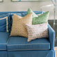 Sydney Throw Pillow in Tulip Pink