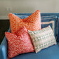 Genevieve Throw Pillow in Hot Pink