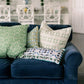 Genevieve Throw Pillow in Green