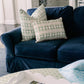 Petite Antonia Throw Pillow in Sage & Pink
