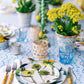 Lemon Posey China Plate Set