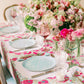 Slate Blue Ivy Manor China Plate Set