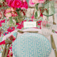 Slate Blue Ivy Manor China Plate Set