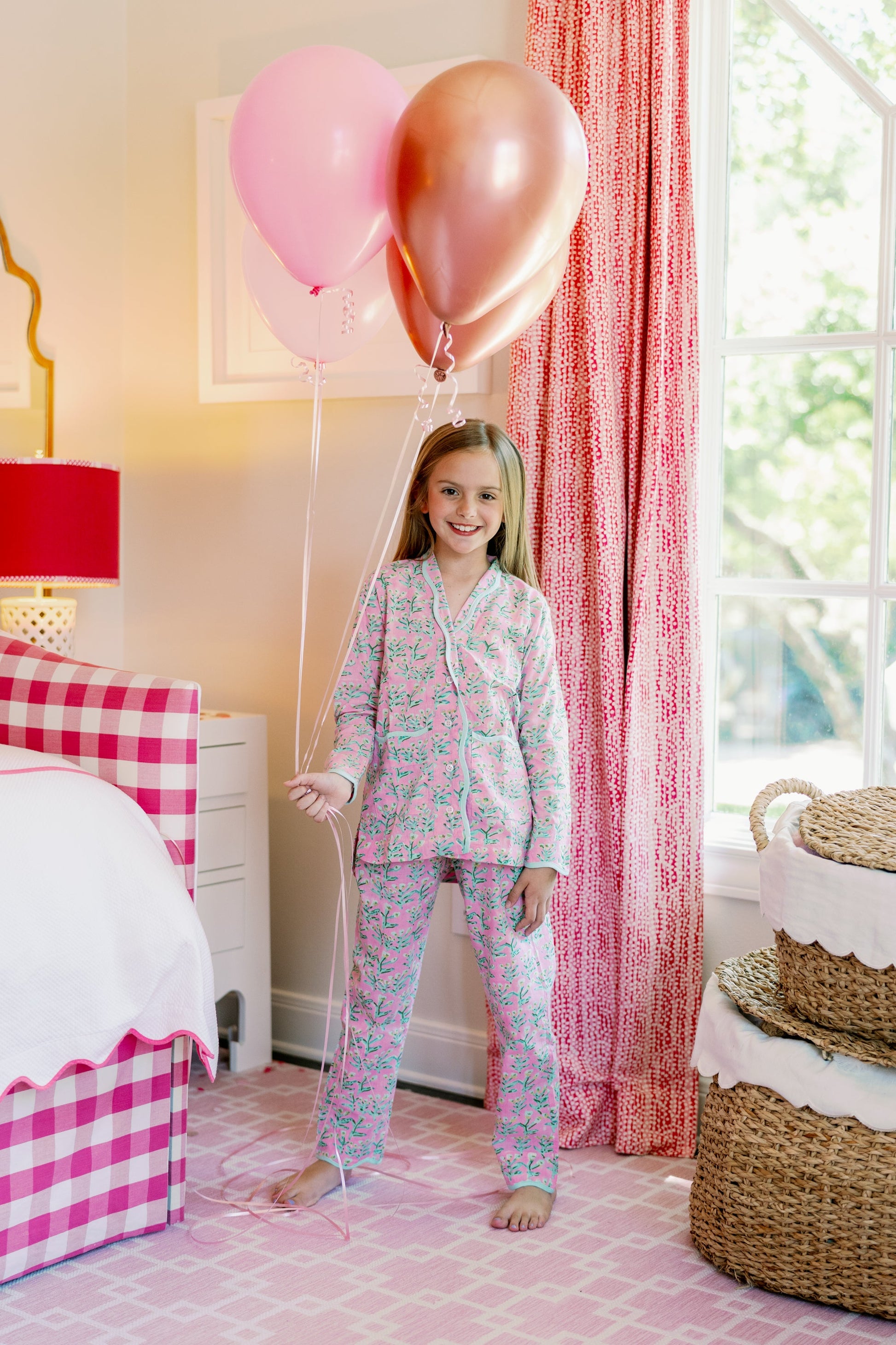 Mini Sydney Pajama (Tulip Pink)-1