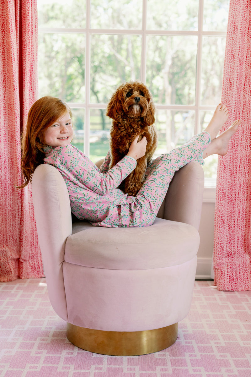 Mini Sydney Pajama (Tulip Pink)-zoom-