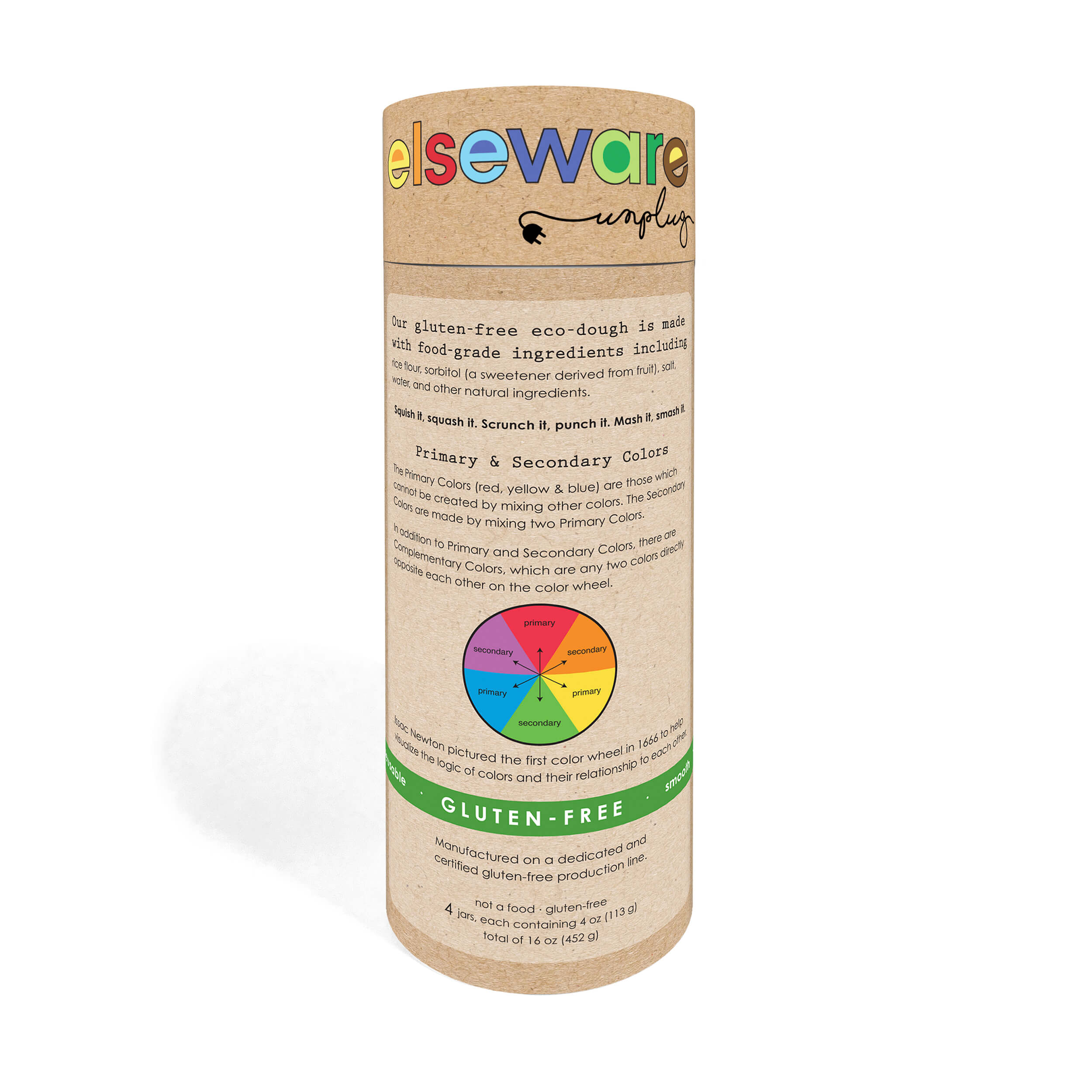 Eco-Dough 4pk Gluten Free | Natural, Non-Toxic Sensory Toy-zoom-7