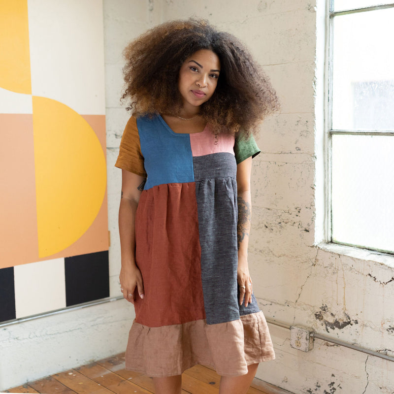 Quilted Billie Dress | Neutral-zoom-
