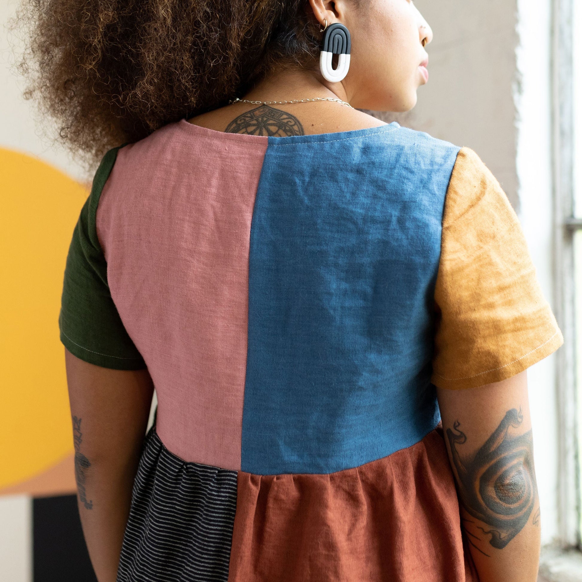 Quilted Billie Dress | Neutral - Aware House - Ersa Fibers - 