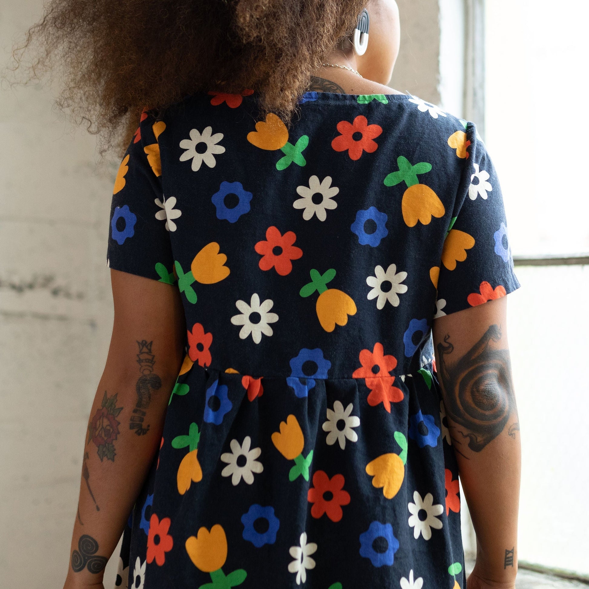 Billie Dress | Floral Black - Aware House
