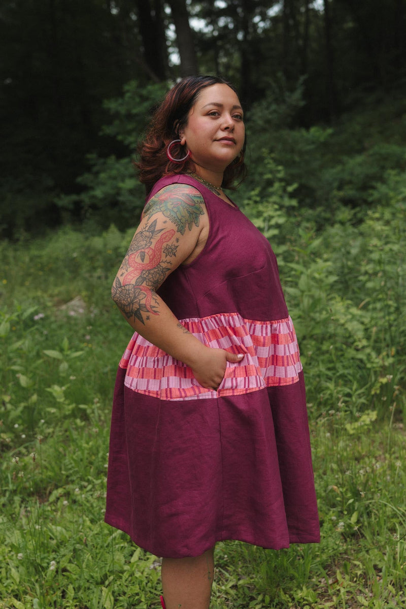 Sassafras Dress in Hibiscus-zoom-