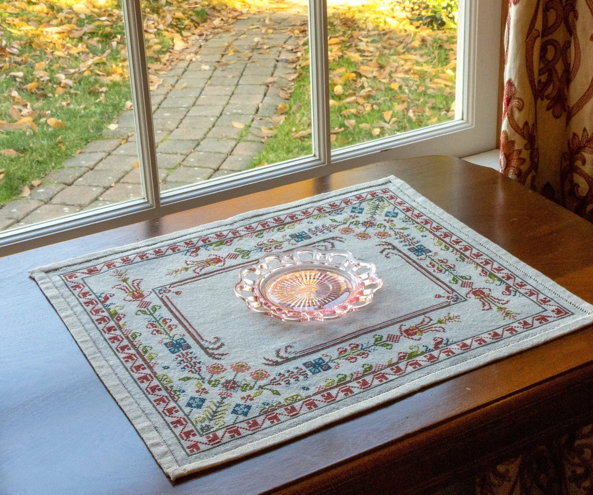 Evangeline Border cross stitch folk embroidery kit-zoom-5