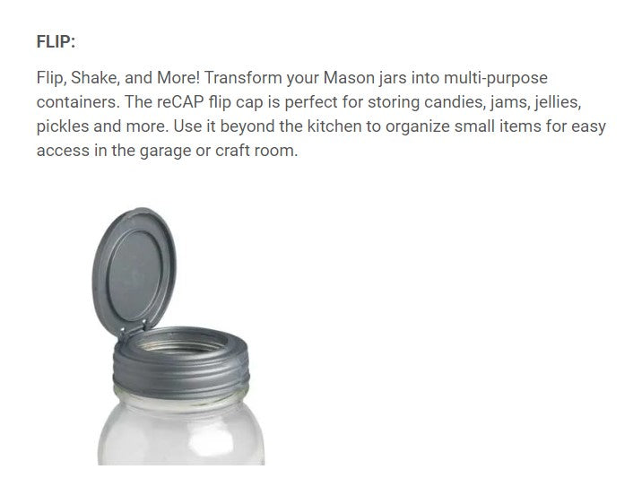 reCAP® Mason Jar Lids Starter Set-zoom-23