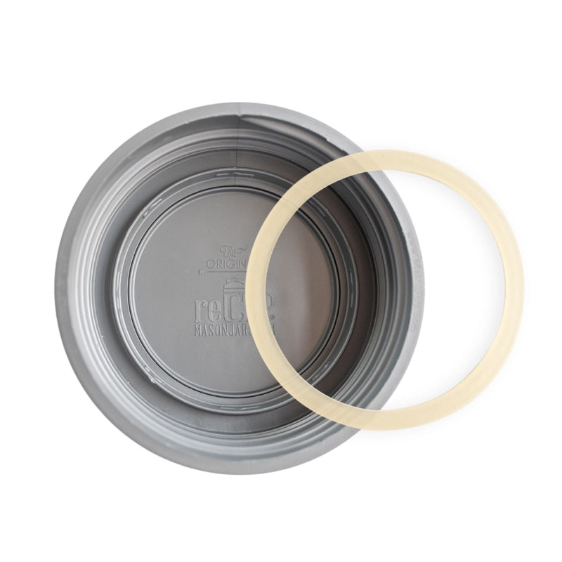 reCAP® Mason Jar Shaker Lid For Spices, Regular Mouth, 4-pack-zoom-