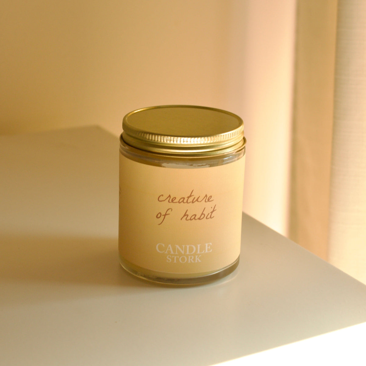 Creature of Habit Beeswax Candle-zoom-3