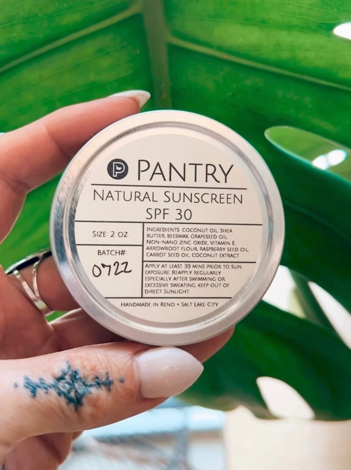 All - Natural Mineral Sunscreen | SPF 30 | Reef - Safe - Aware House