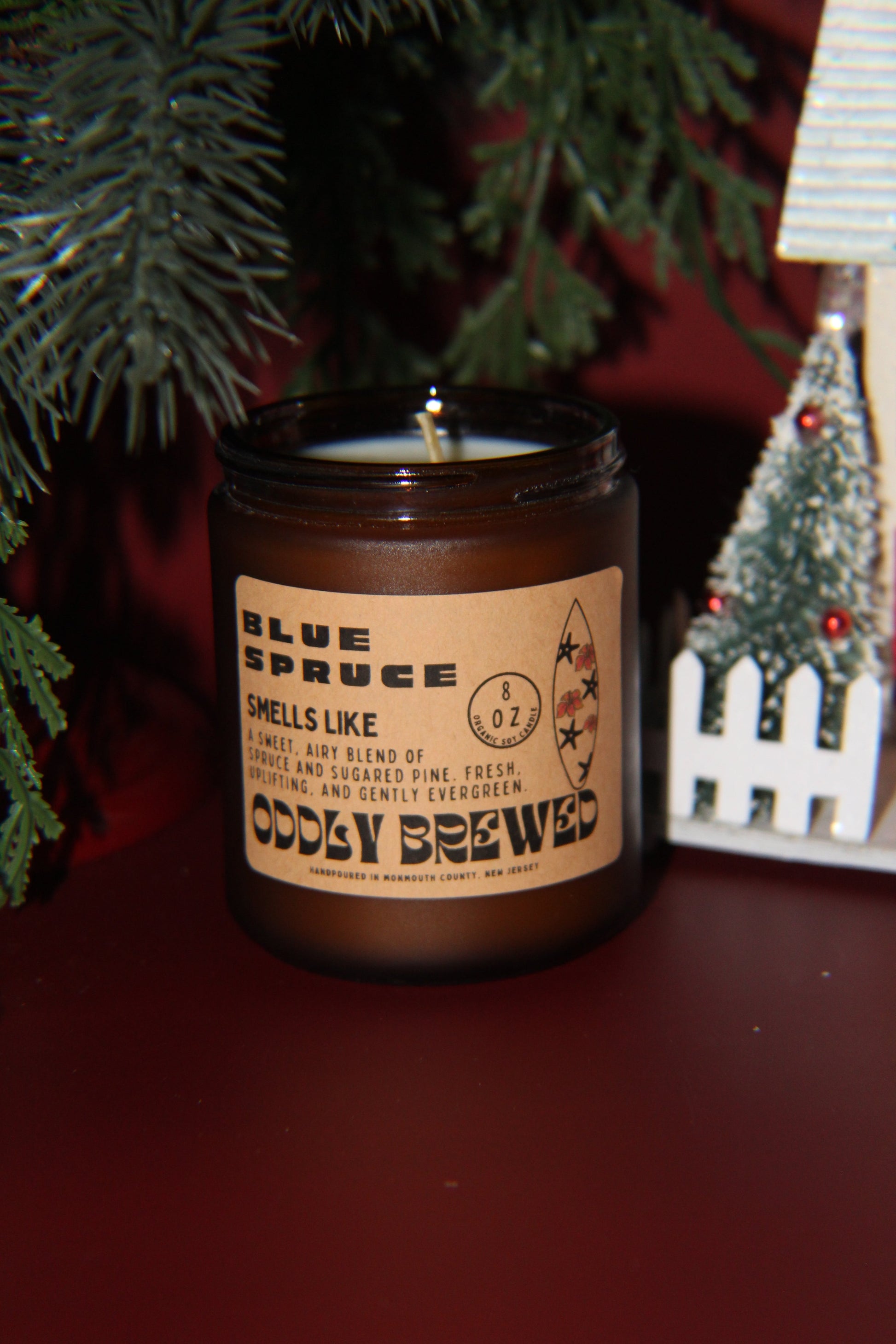 Blue Spruce Soy Candle-1