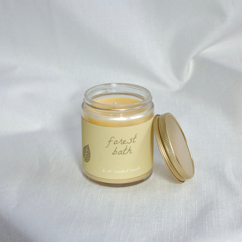Forest Bath Aromatherapy Beeswax Candle-zoom-