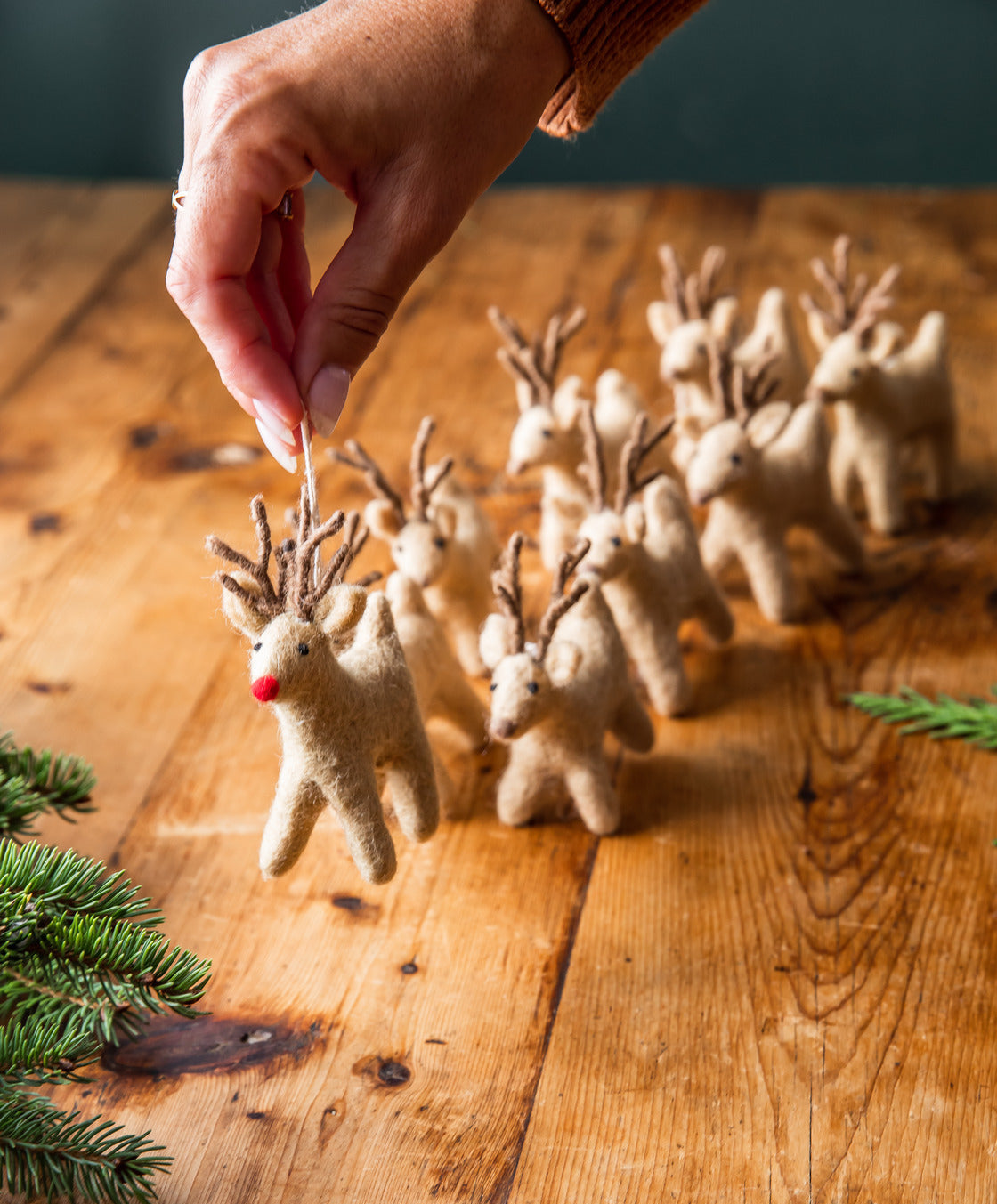 Dash Away Reindeer Ornament