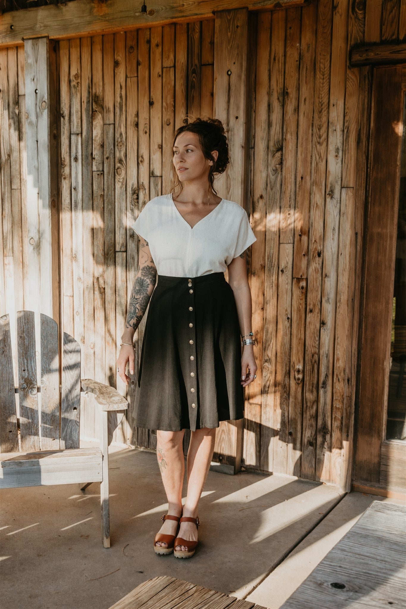 Dolman Top in Oat Linen - Aware House - Field Day - 