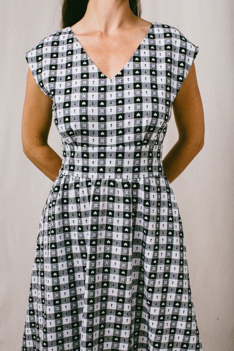 Joy dress in Cotton Picnic-zoom-