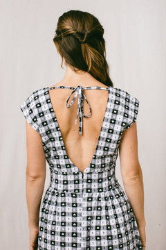 Joy dress in Cotton Picnic - Aware House - Field Day - 