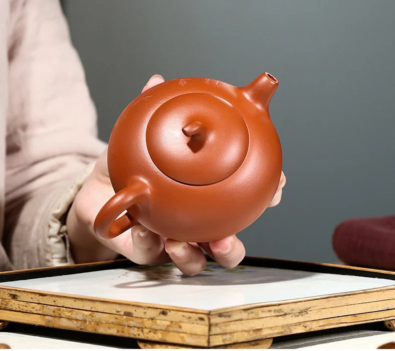 The Joy of Melons & Fruits Chinese Teapot-zoom-