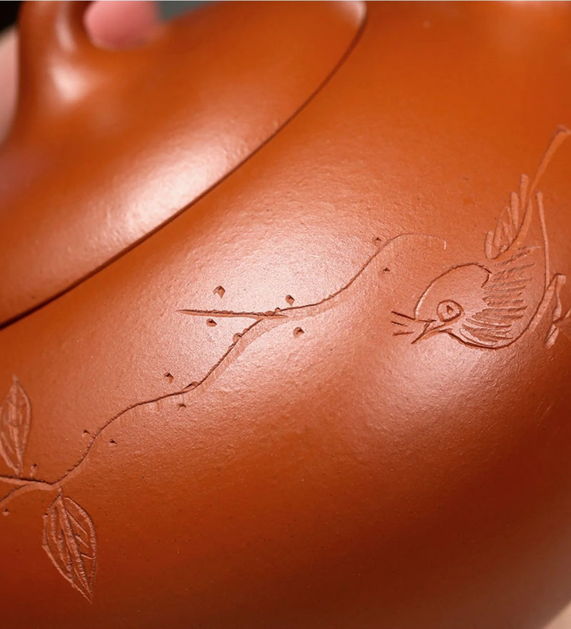 The Joy of Melons & Fruits Chinese Teapot-zoom-