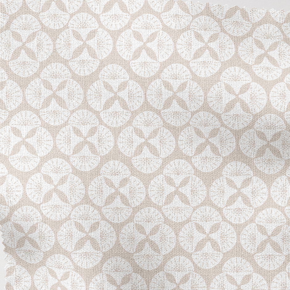 Beige Patterned Lampshade in SEA STAR - Aware House - Noble Winter -