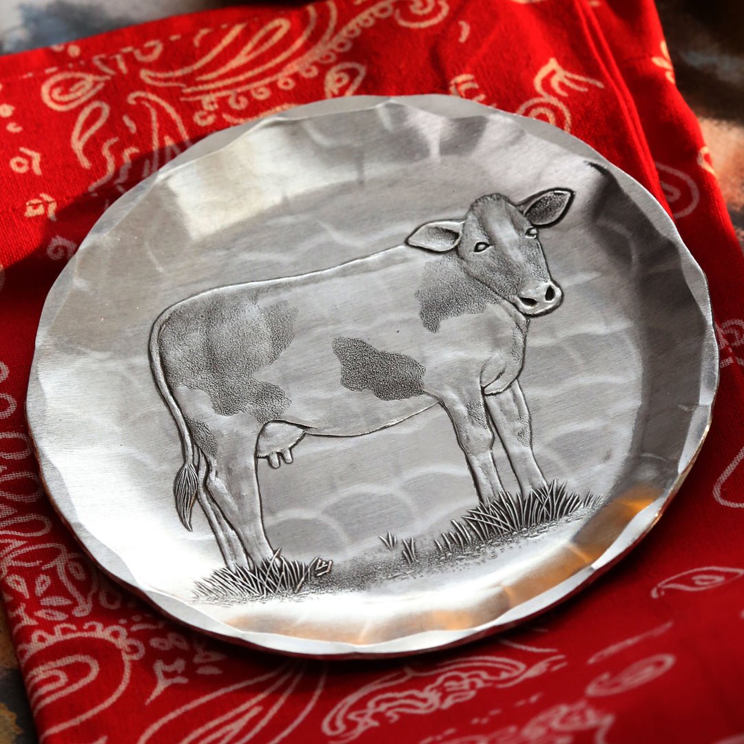 Farmhouse Cow Coaster - Aware House - Wendell August Forge -