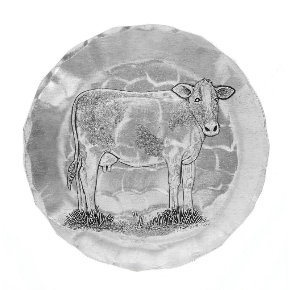 Farmhouse Cow Coaster - Aware House - Wendell August Forge - 