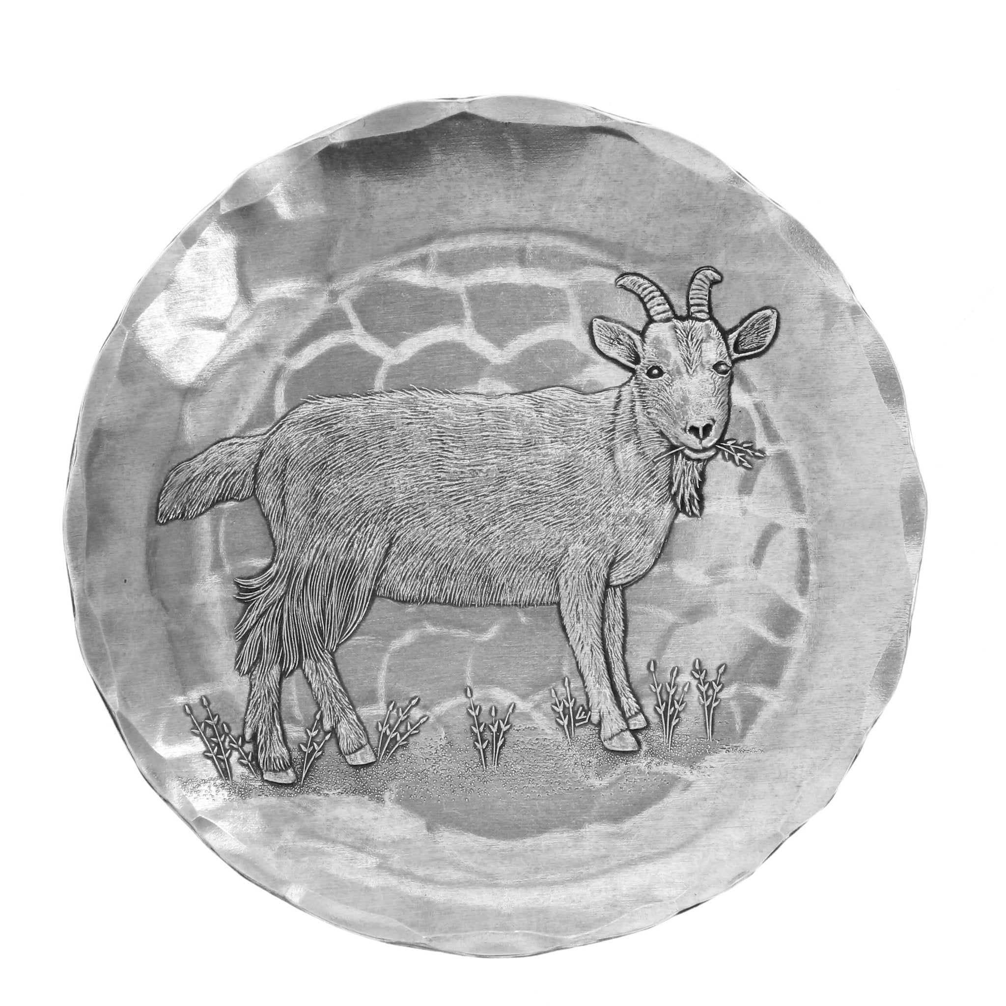 Farmhouse Goat Coaster - Aware House - Wendell August Forge -