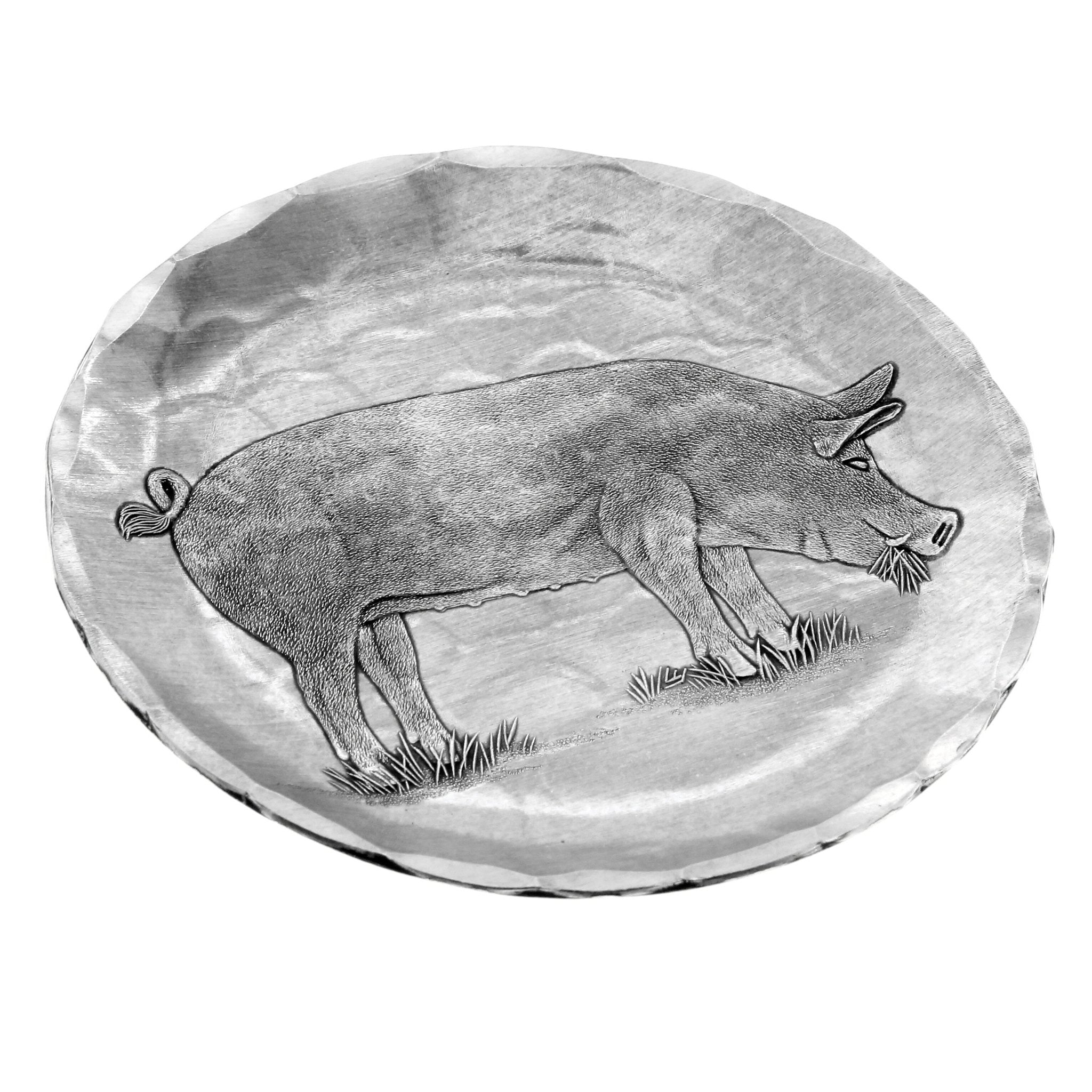 Farmhouse Pig Coaster - Aware House - Wendell August Forge - 